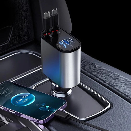 DriveCharge™ | 4-in-1 Car Charger